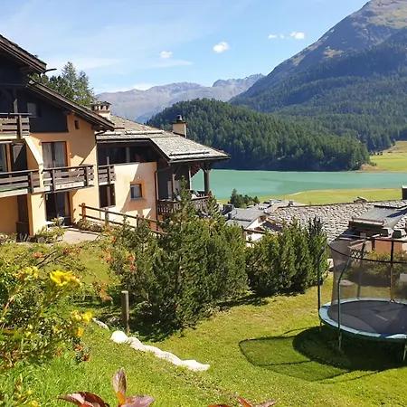 아파트 Chesa Bellaval, Haus La Vuolp 2,5-zimmerwohnung 실파플라나